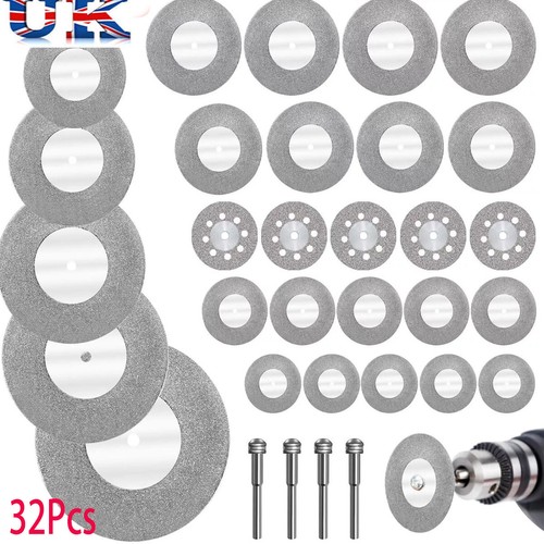 32x mini diamond cutting discs - 32x,