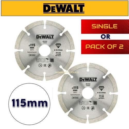 Dewalt diamond discs 115mm - dewalt,