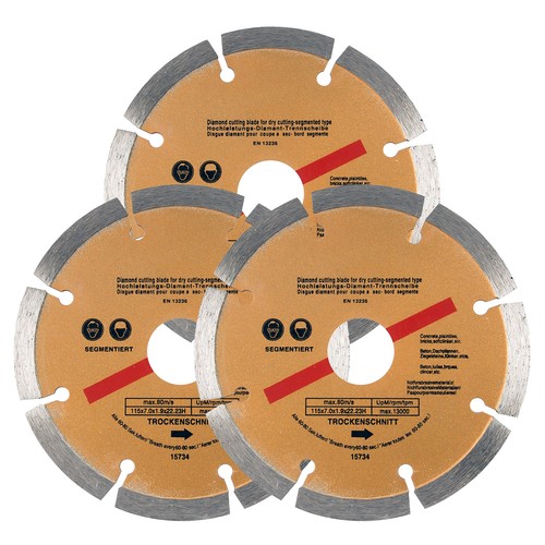Pack 115mm angle - 115mm, 4.5"
