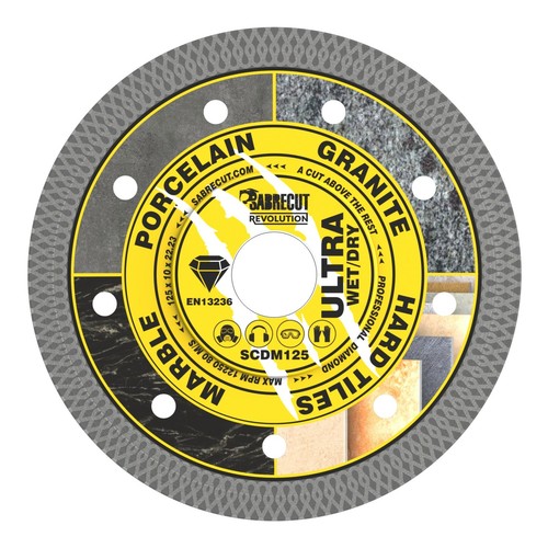 Sabrecut 125mm thin turbo - thin,