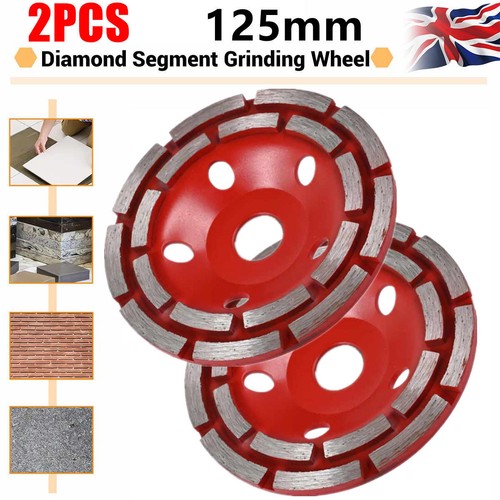125mm diamond grinding - 2x,