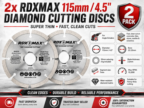 Rdxmax 115mm diamond - rdxmax,