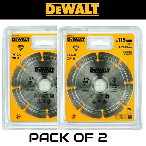 Dewalt 115mm diamond - 115mm, x2