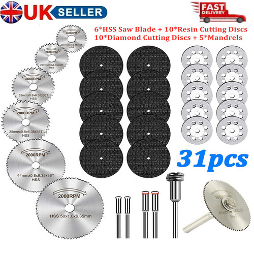 31pcs diamond cutting discs - 31pcs,