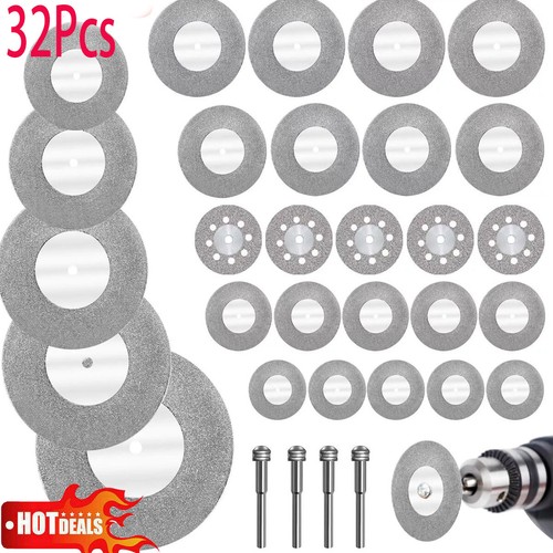 32pcs diamond cutting discs - diamond,