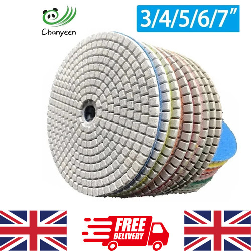 Diamond polishing pads - pads, 3-7