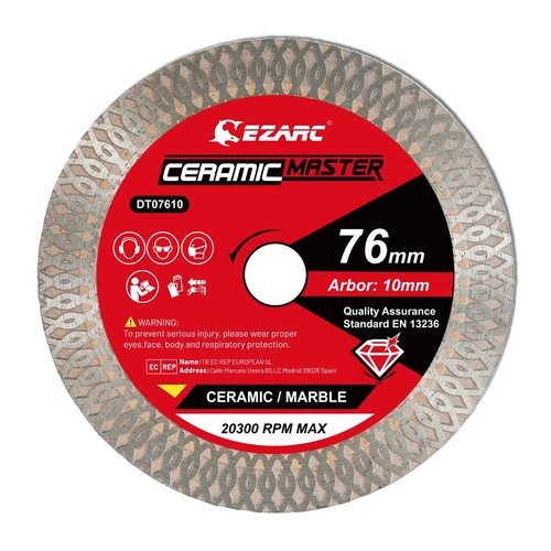 76mm diamond cutting disc - diamond, disc,
