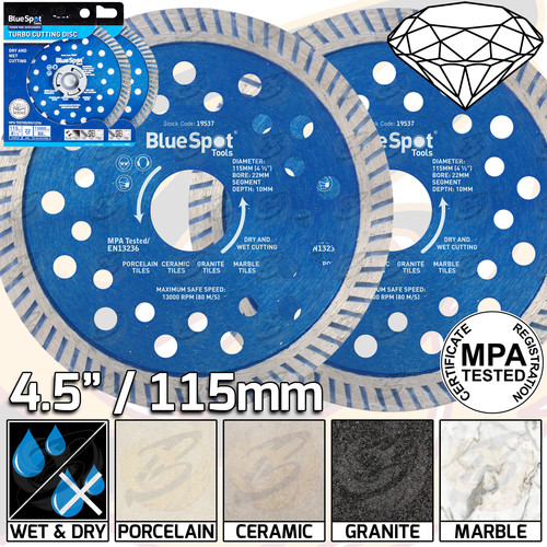 Turbo diamond cutting disc - diamond,