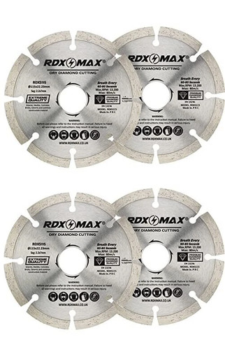 Rdxmax 115mm diamond - rdxmax, 115mm/4"