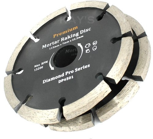 Mortar raking discs 115mm - mortar,